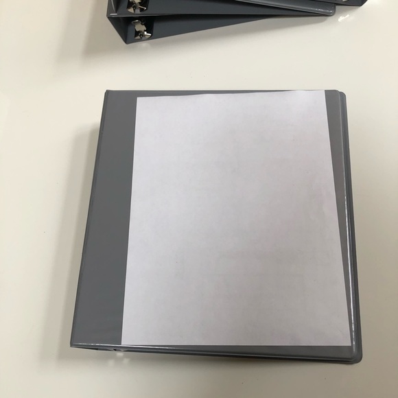 SET of 4 binders - 2 inch - Picture 8 of 9